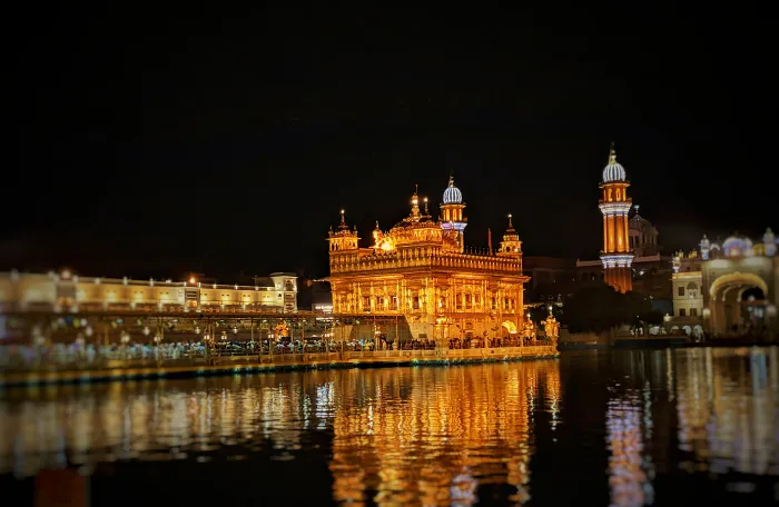 Serene Amrit Sarovar Golden Temple Print