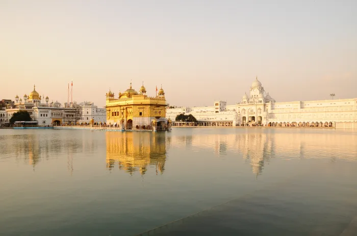 Golden Temple Architectural Beauty Art