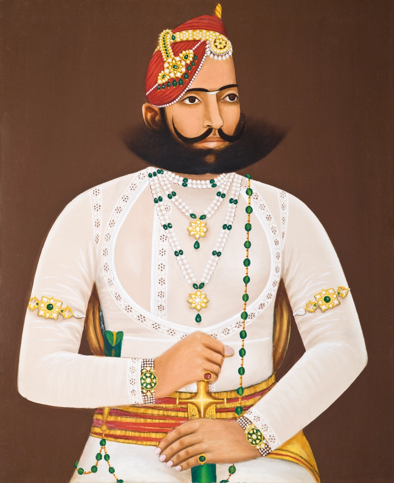 Portrait of Kunwar Sabal Singh Canvas Print wall art print | PrintPosters.in