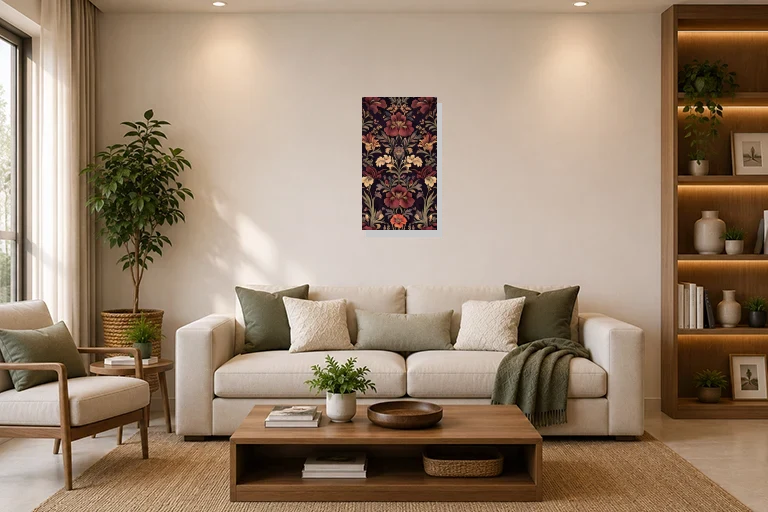 Hotel Lobby mockup with artwork