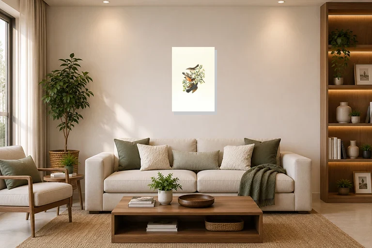 Hotel Lobby mockup with artwork