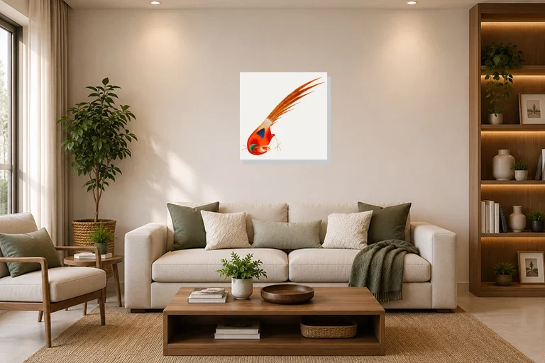 Hotel Lobby mockup with artwork