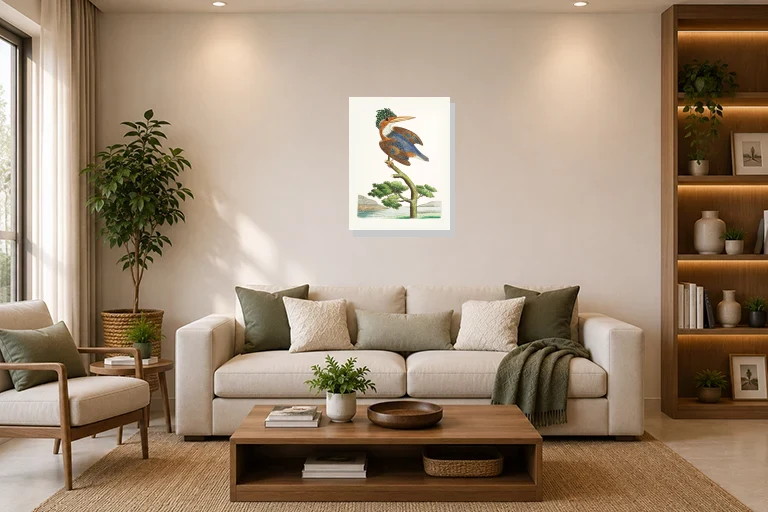 Hotel Lobby mockup with artwork