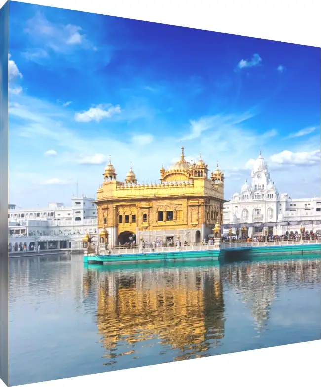 Divine Harmandir Sahib Golden Temple Art wall art print | PrintPosters.in