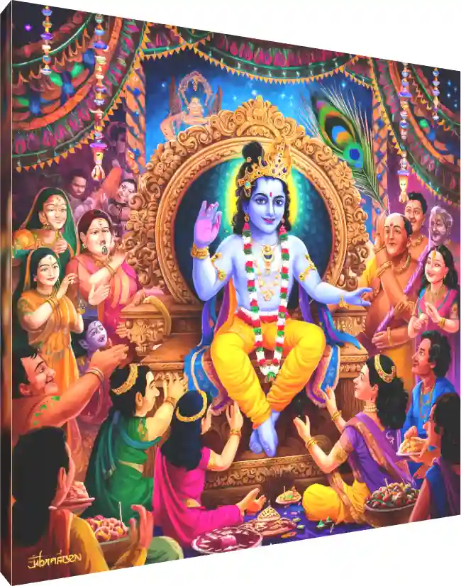 Divine Spiritual Typography Painting | PrintPosters.in