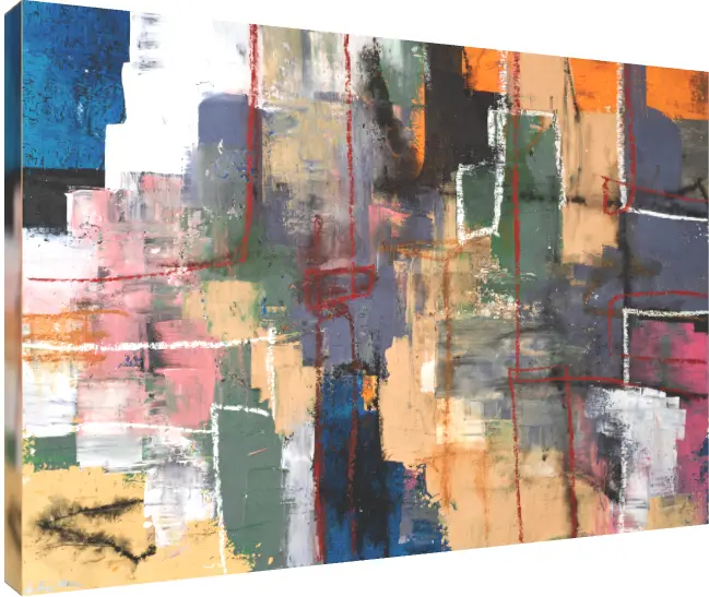 Vibrant Modern Impressionist Abstract Art | PrintPosters.in