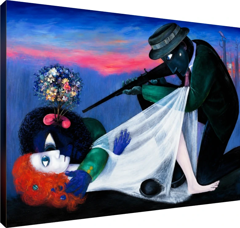 Surrealist Dreamscape Classic Canvas Print wall art print | PrintPosters.in