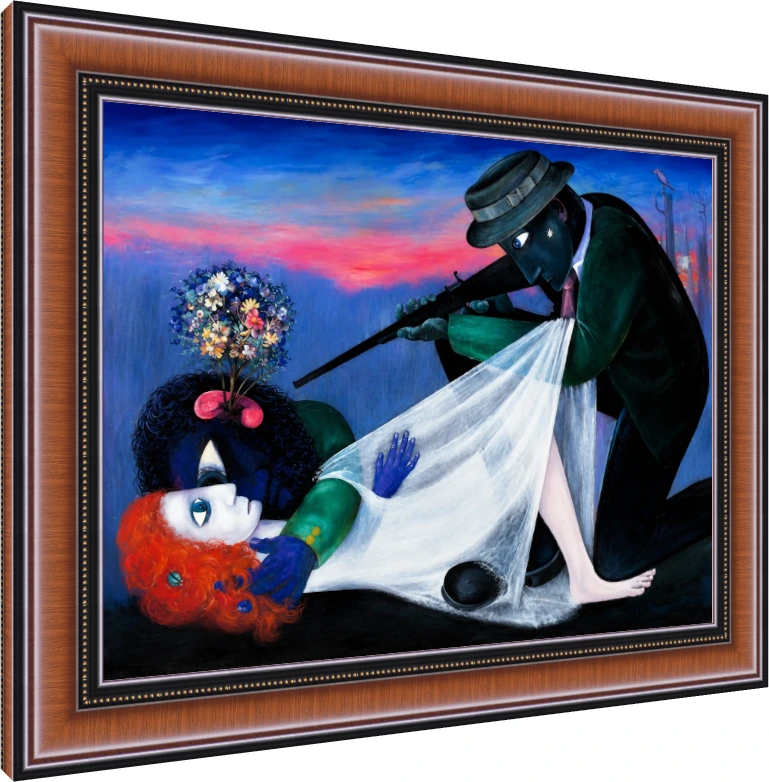 Surrealist Dreamscape Classic Canvas Print wall art print — photo frame preview | PrintPosters.in