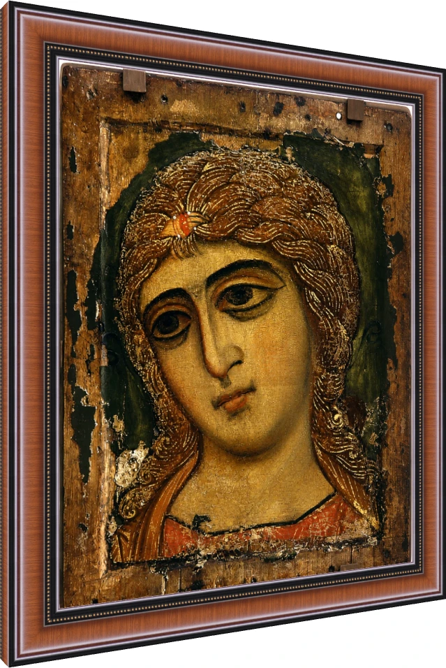 Fayum Mummy Portrait Classic Canvas Print wall art print — photo frame preview | PrintPosters.in