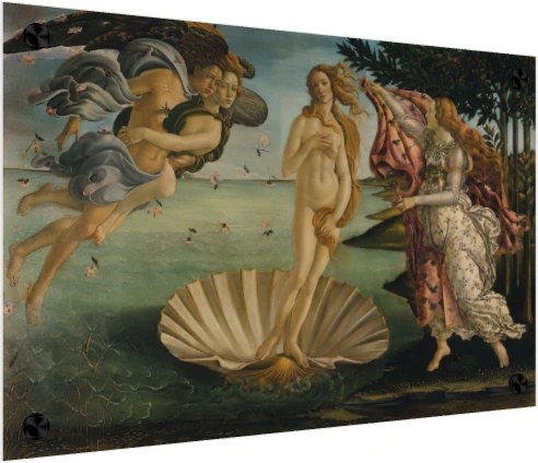 The Birth of Venus Classic Canvas Print wall art print — acrylic preview | PrintPosters.in
