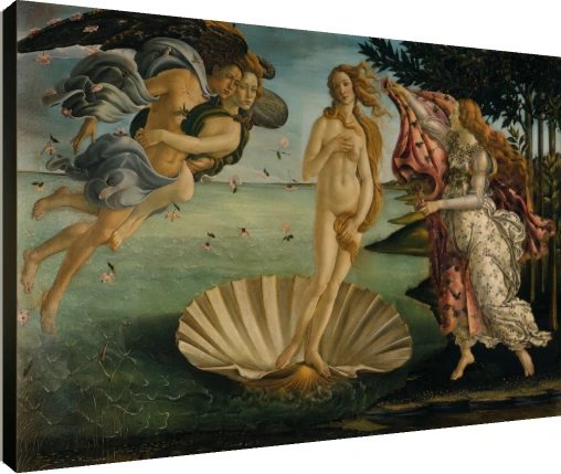 The Birth of Venus Classic Canvas Print wall art print | PrintPosters.in