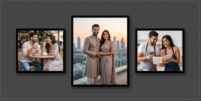 Gallery Showcase photo frame bundle
